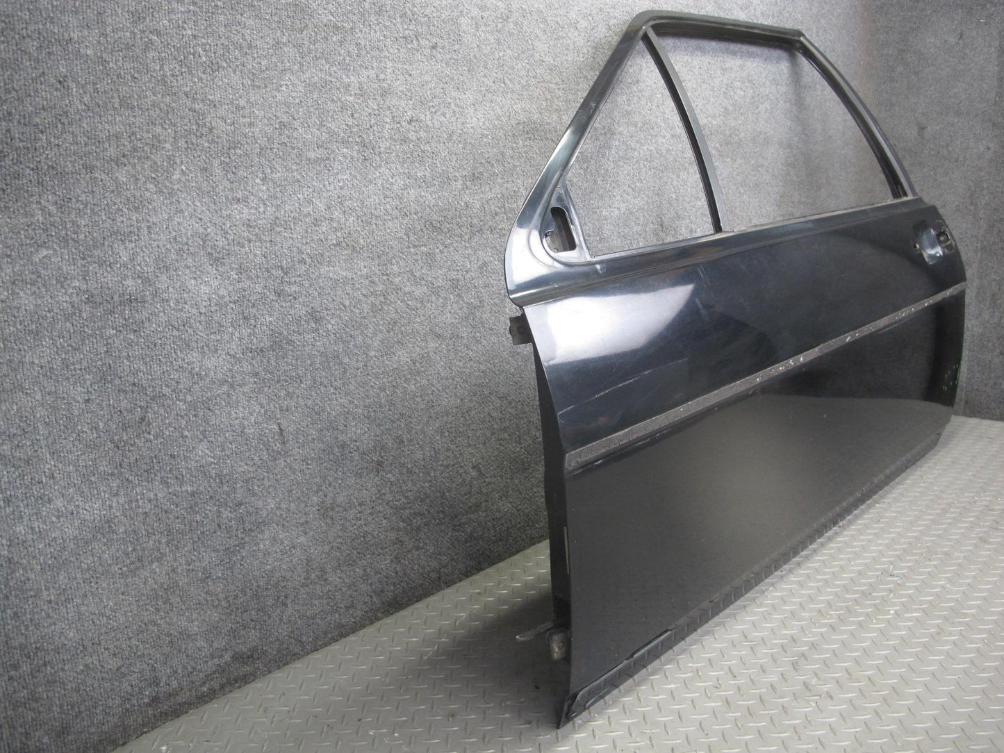 85-88 Volkswagen VW Scirocco MK2 Left Driver Door Shell Panel Black OEM
