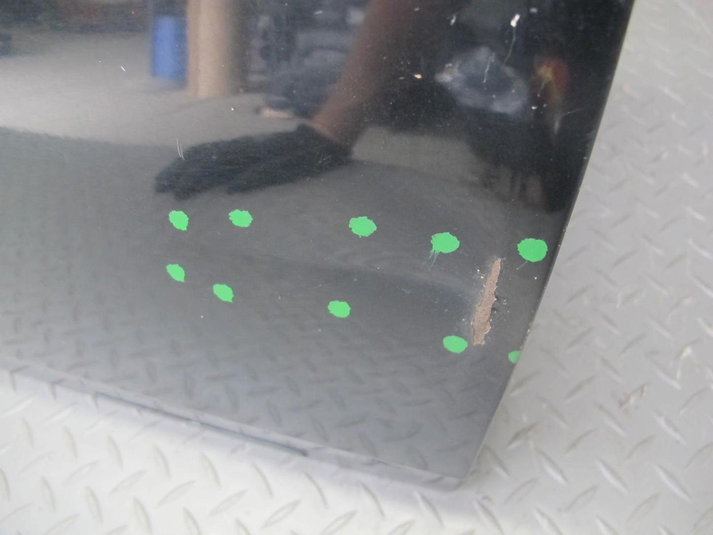 85-88 Volkswagen VW Scirocco MK2 Left Driver Door Shell Panel Black OEM
