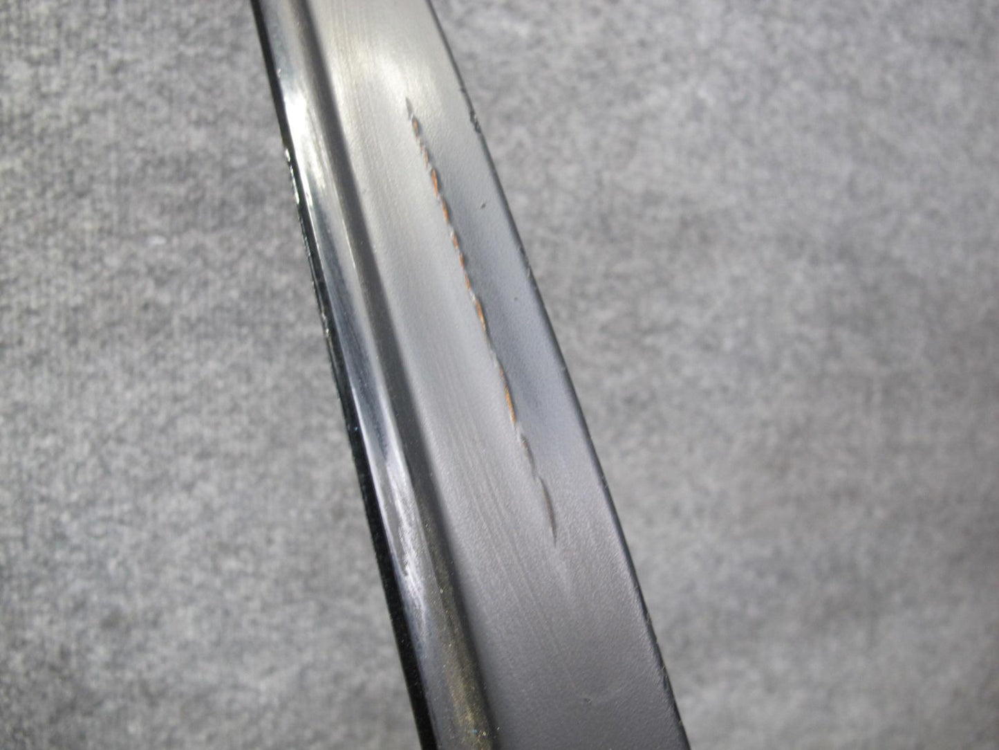 85-88 Volkswagen VW Scirocco MK2 Left Driver Door Shell Panel Black OEM