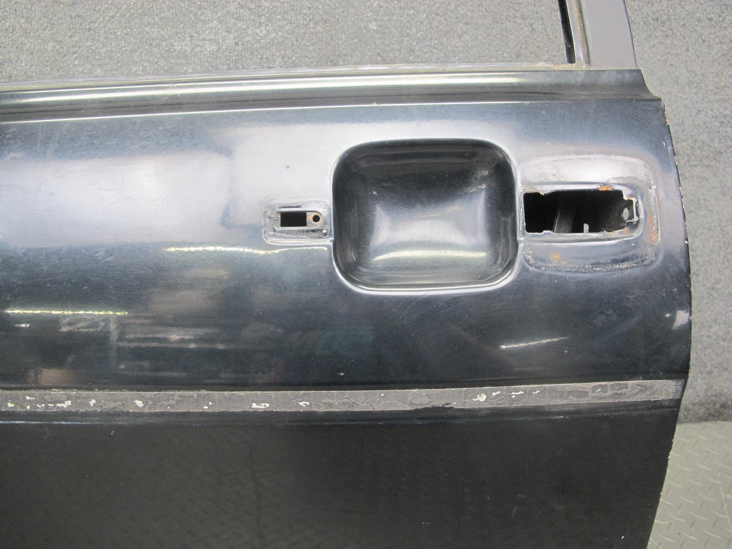 85-88 Volkswagen VW Scirocco MK2 Left Driver Door Shell Panel Black OEM