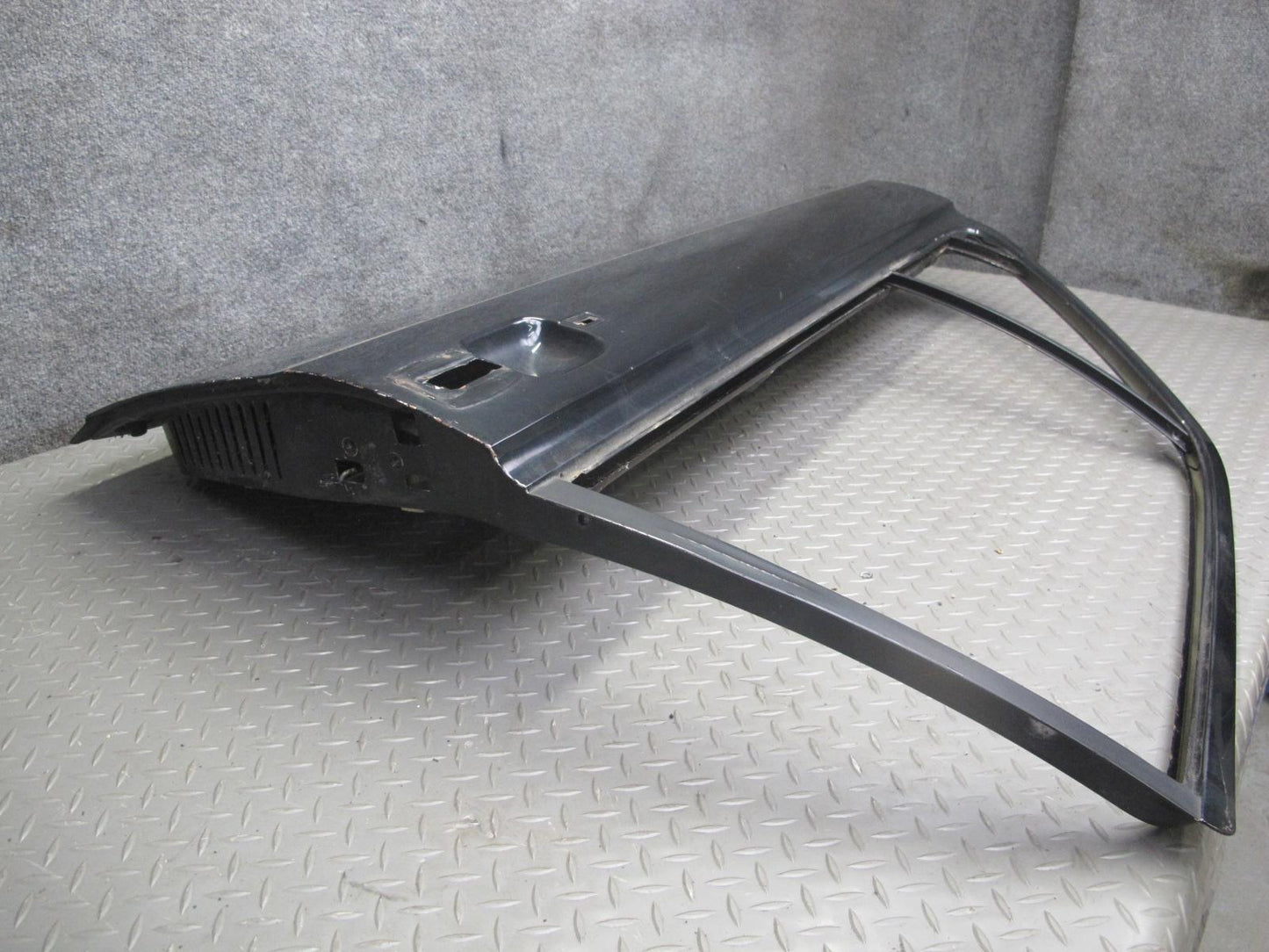 85-88 Volkswagen VW Scirocco MK2 Left Driver Door Shell Panel Black OEM