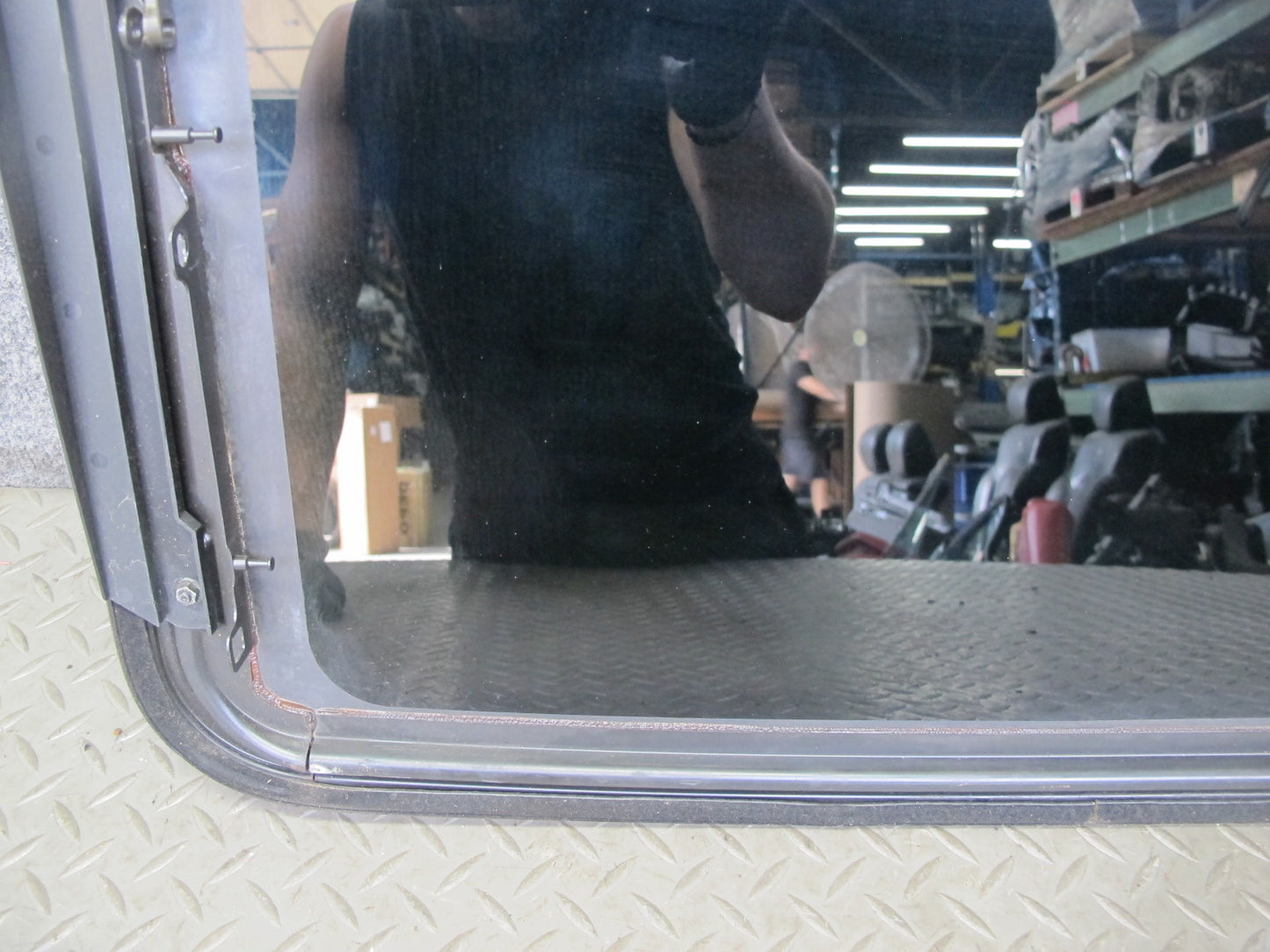 99-01 Isuzu Vehicross Upper Sunroof Moon Roof Window Glass Panel Aftermarket