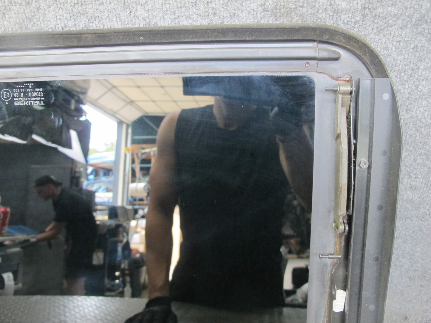 99-01 Isuzu Vehicross Upper Sunroof Moon Roof Window Glass Panel Aftermarket