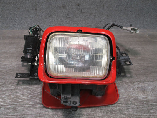 91-96 Chevrolet Corvette C4 Left POP UP Headlight Lamp w Motor & Cover Assy OEM
