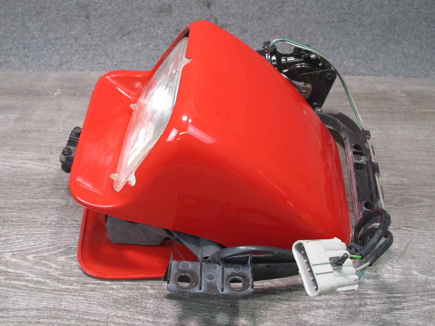 91-96 Chevrolet Corvette C4 Left POP UP Headlight Lamp w Motor & Cover Assy OEM