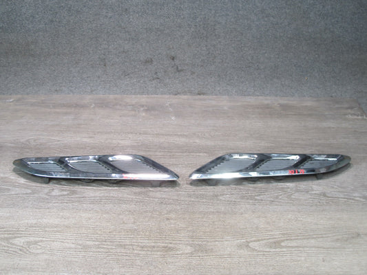 2011-2017 Infiniti QX56 QX80 Front Left & Right Side Fender Vent Grill Trim Set