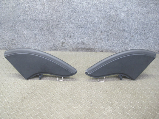 05-11 Mercedes R171 SLK Set of 2 Left & Right Hard TOP Hinge Flap Cover OEM