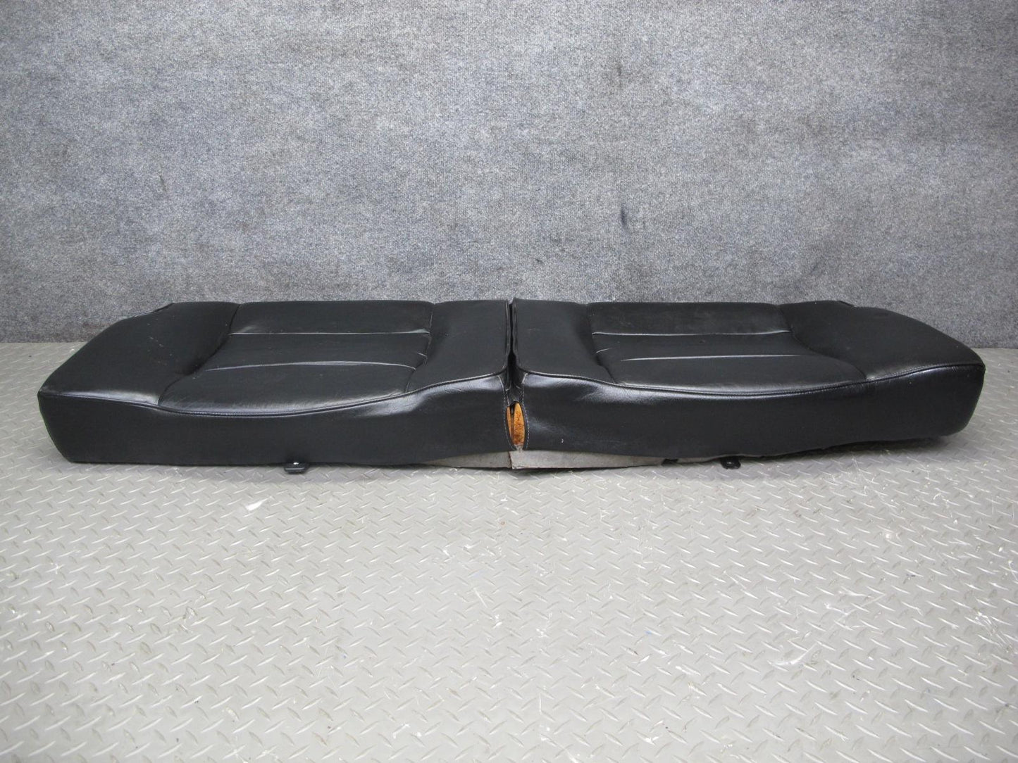 86-89 Volkswagen Scirocco MK2 Rear Seat Lower Cushion Leather Black OEM