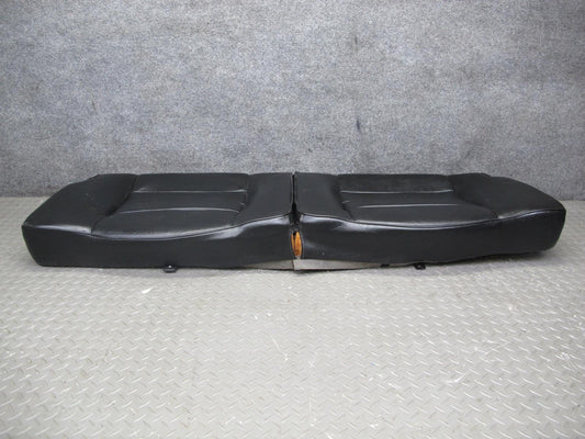86-89 Volkswagen Scirocco MK2 Rear Seat Lower Cushion Leather Black OEM