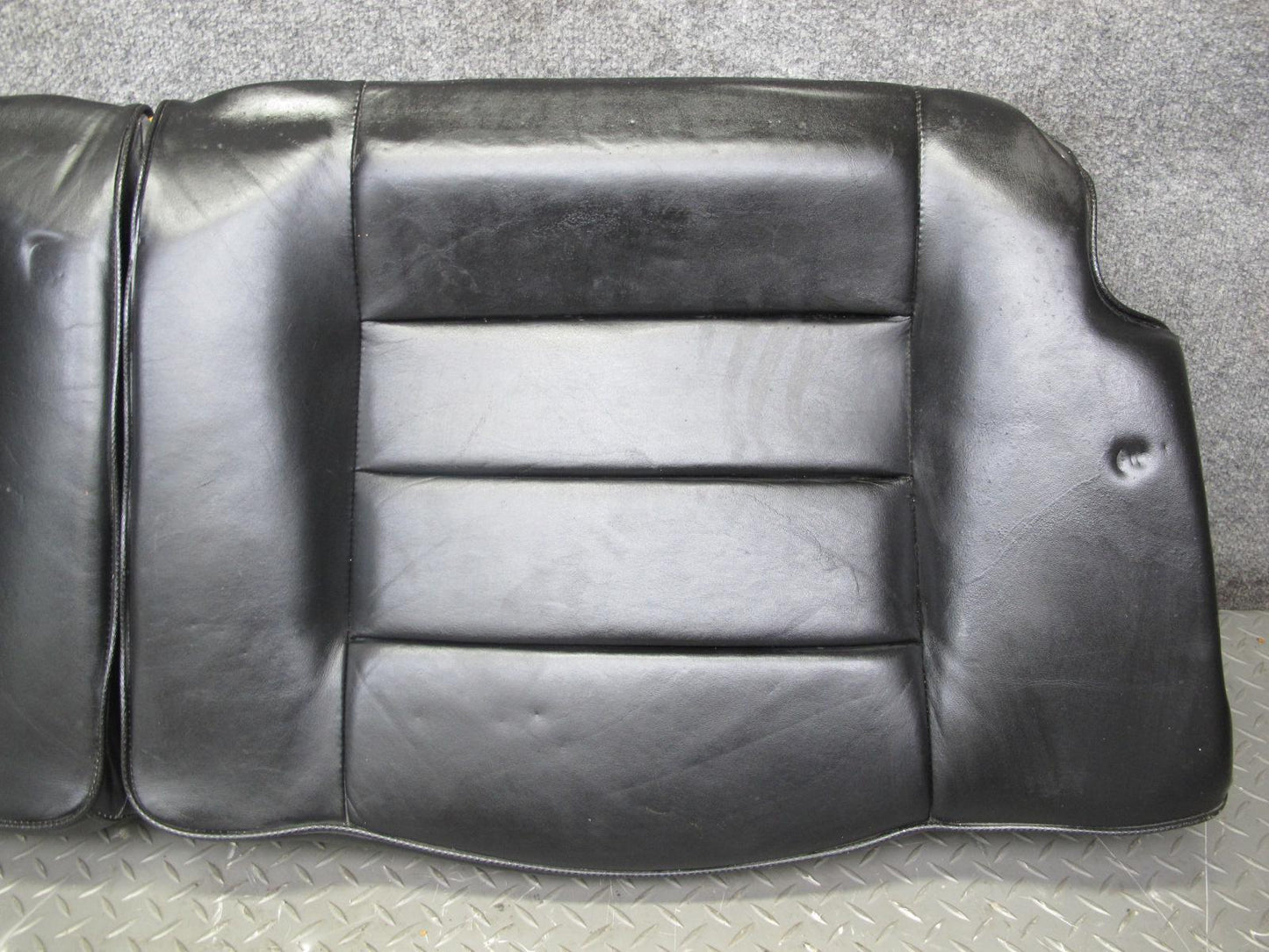 86-89 Volkswagen Scirocco MK2 Rear Seat Lower Cushion Leather Black OEM