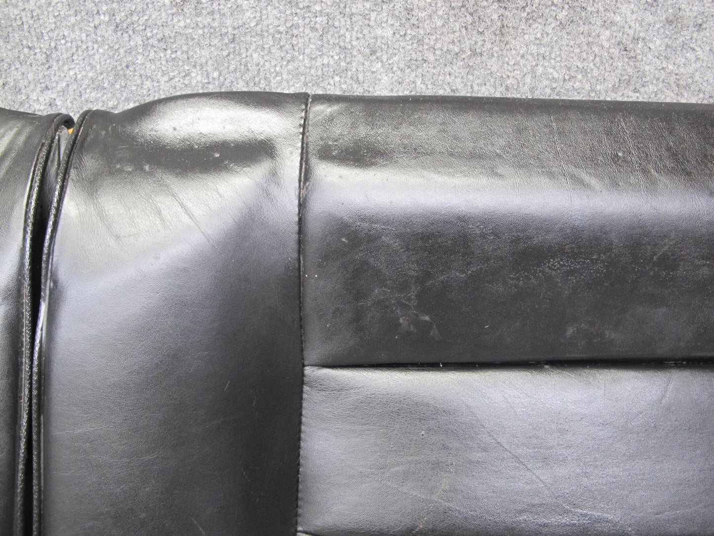 86-89 Volkswagen Scirocco MK2 Rear Seat Lower Cushion Leather Black OEM