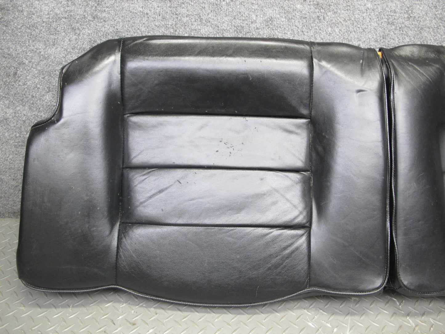 86-89 Volkswagen Scirocco MK2 Rear Seat Lower Cushion Leather Black OEM
