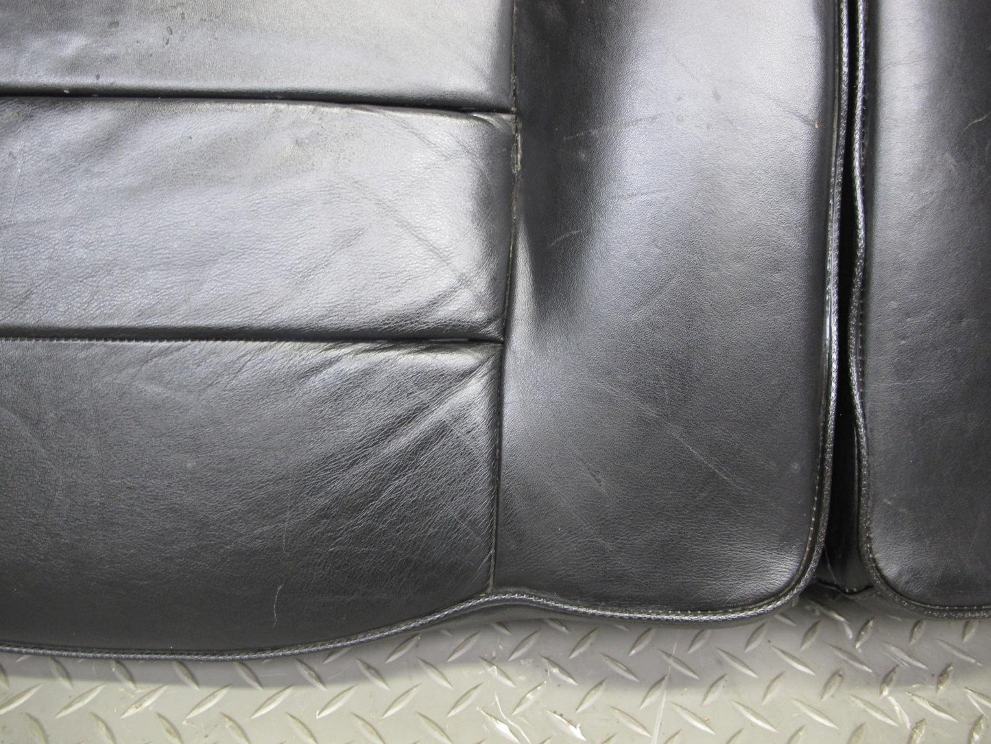 86-89 Volkswagen Scirocco MK2 Rear Seat Lower Cushion Leather Black OEM