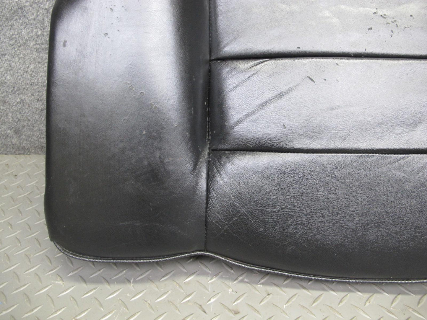 86-89 Volkswagen Scirocco MK2 Rear Seat Lower Cushion Leather Black OEM