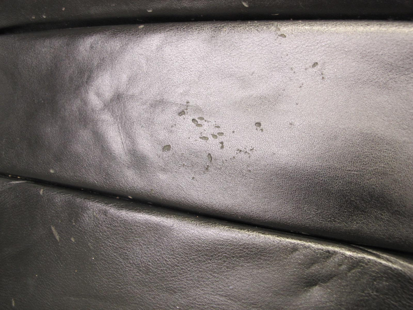 86-89 Volkswagen Scirocco MK2 Rear Seat Lower Cushion Leather Black OEM