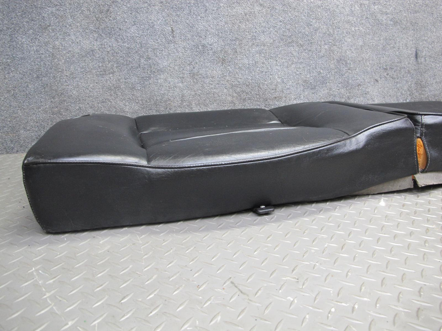 86-89 Volkswagen Scirocco MK2 Rear Seat Lower Cushion Leather Black OEM