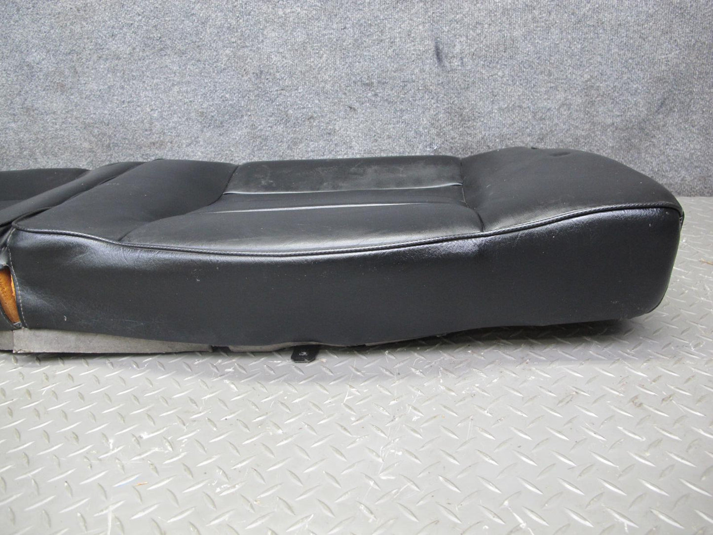 86-89 Volkswagen Scirocco MK2 Rear Seat Lower Cushion Leather Black OEM