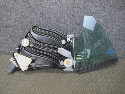 05-11 Mercedes R171 SLK Rear Right Quarter Glass Window w Regulator Motor OEM