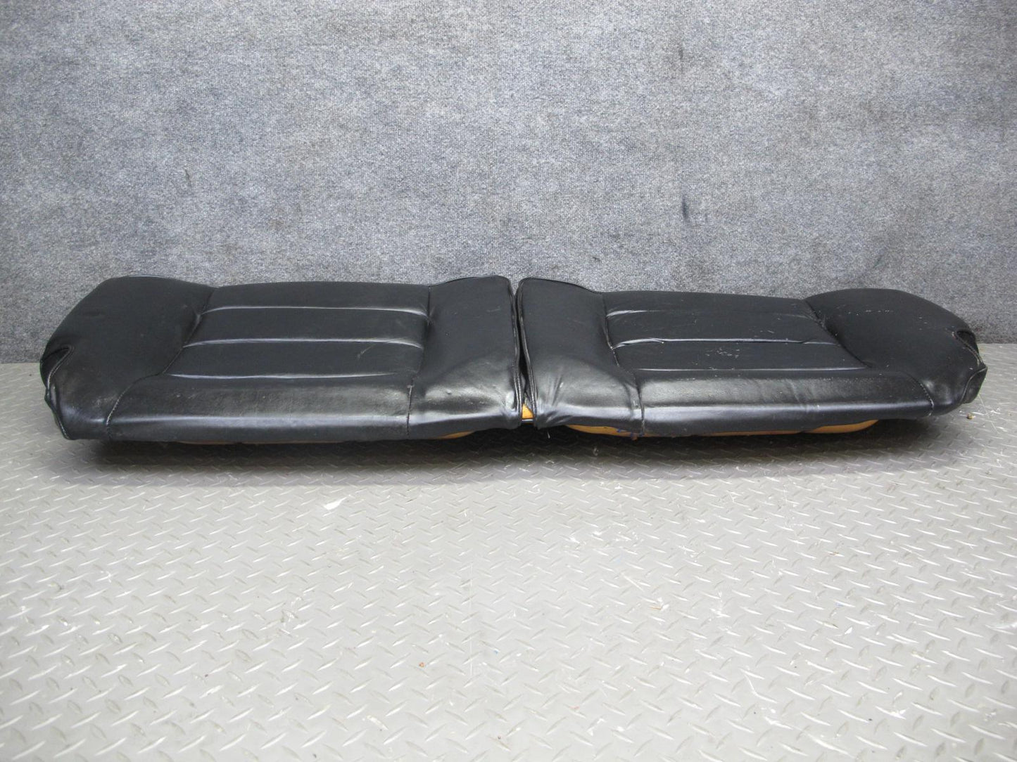 86-89 Volkswagen Scirocco MK2 Rear Seat Lower Cushion Leather Black OEM