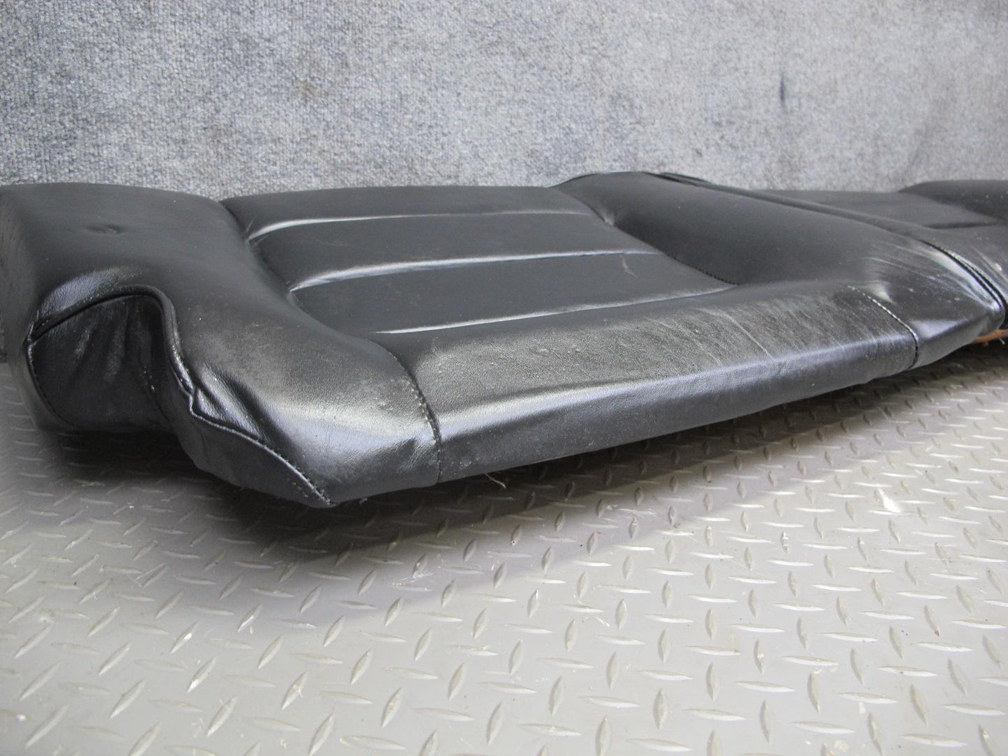 86-89 Volkswagen Scirocco MK2 Rear Seat Lower Cushion Leather Black OEM