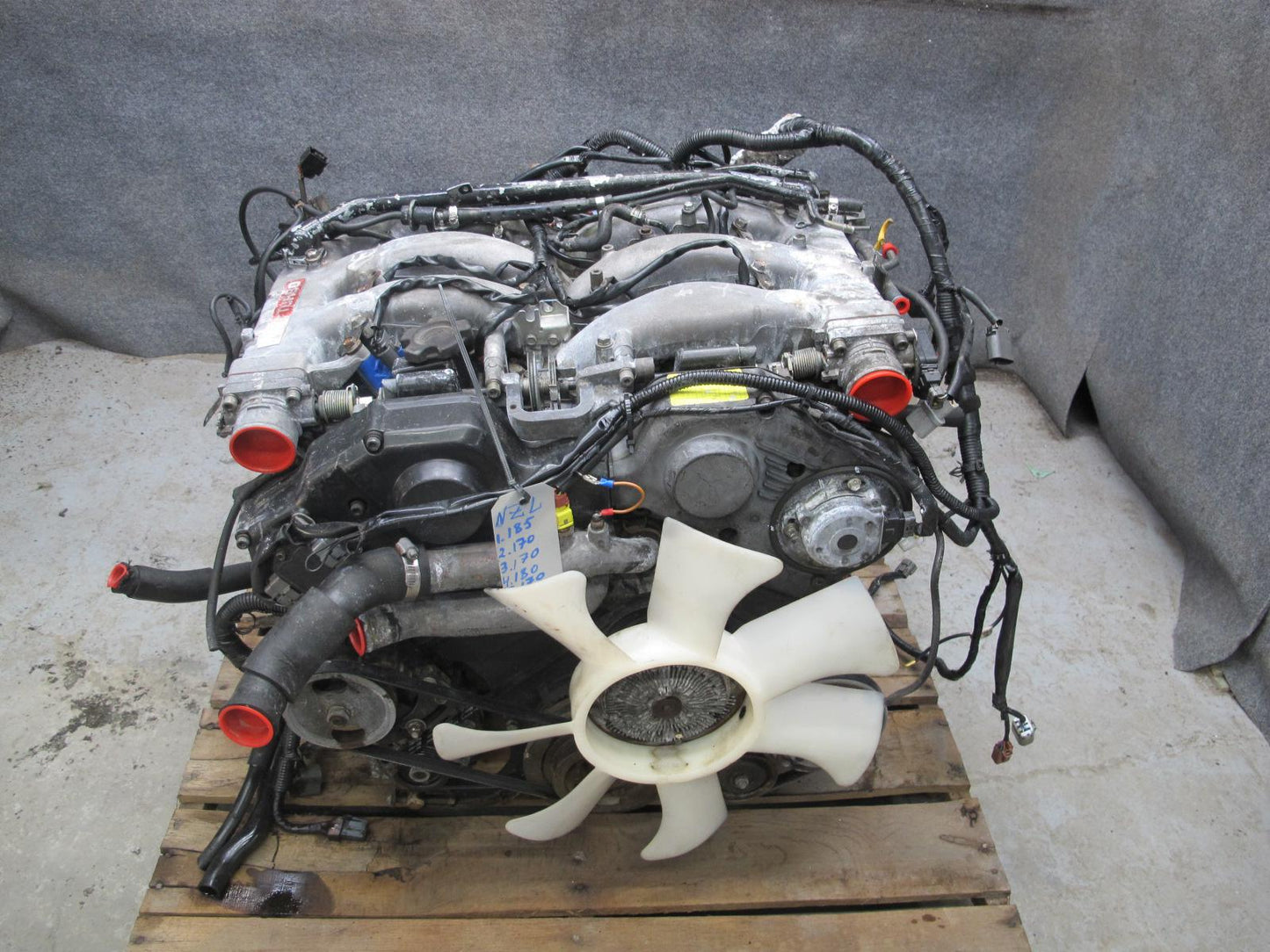 91-92 Nissan Z32 300ZX 3.0L VG30DTT Turbo M/T Complete Engine Motor 189K Miles