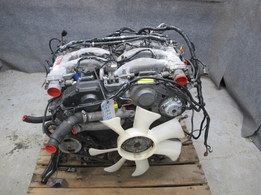 91-92 Nissan Z32 300ZX 3.0L VG30DTT Turbo M/T Complete Engine Motor 189K Miles