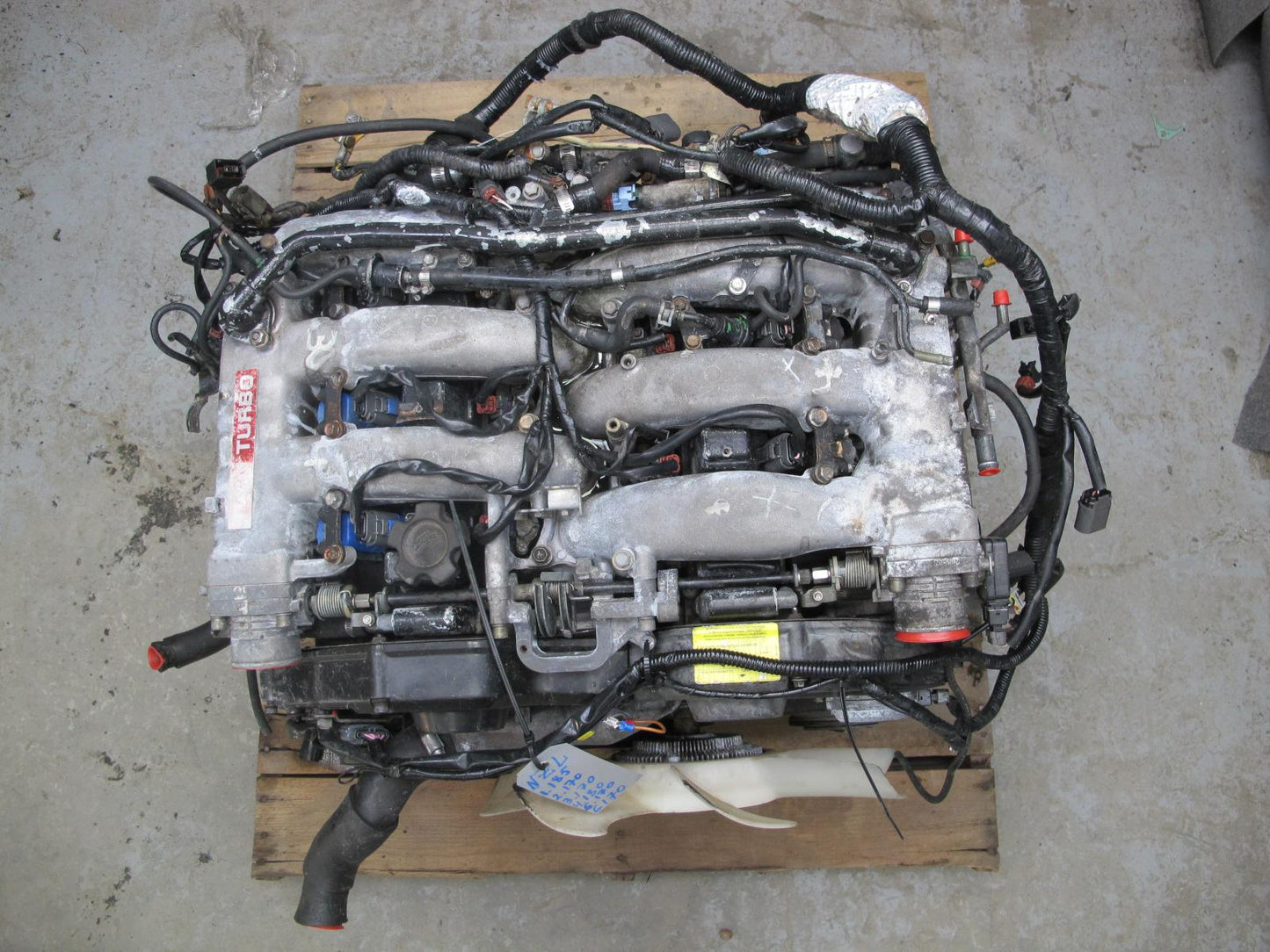 91-92 Nissan Z32 300ZX 3.0L VG30DTT Turbo M/T Complete Engine Motor 189K Miles