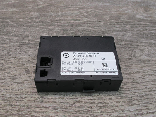 05-11 Mercedes R171 Slk-class Central Gateway Control Module 1715404945 OEM