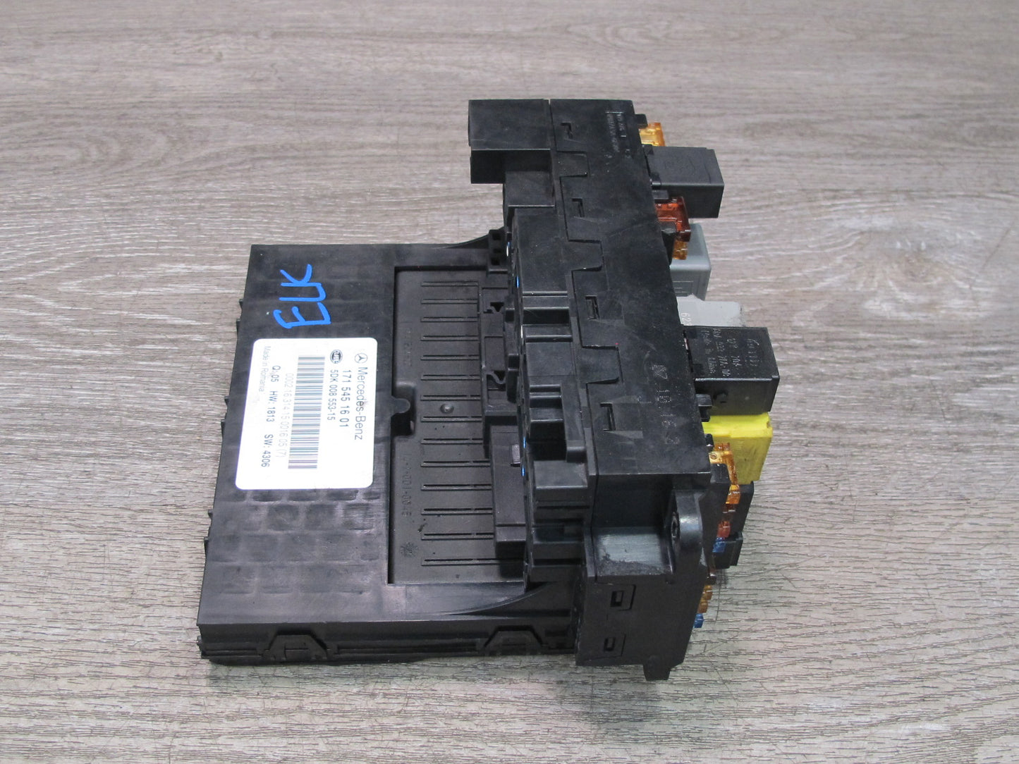 05-11 Mercedes R171 Slk-class Front SAM Fuse Relay Box Module 1715451601 OEM