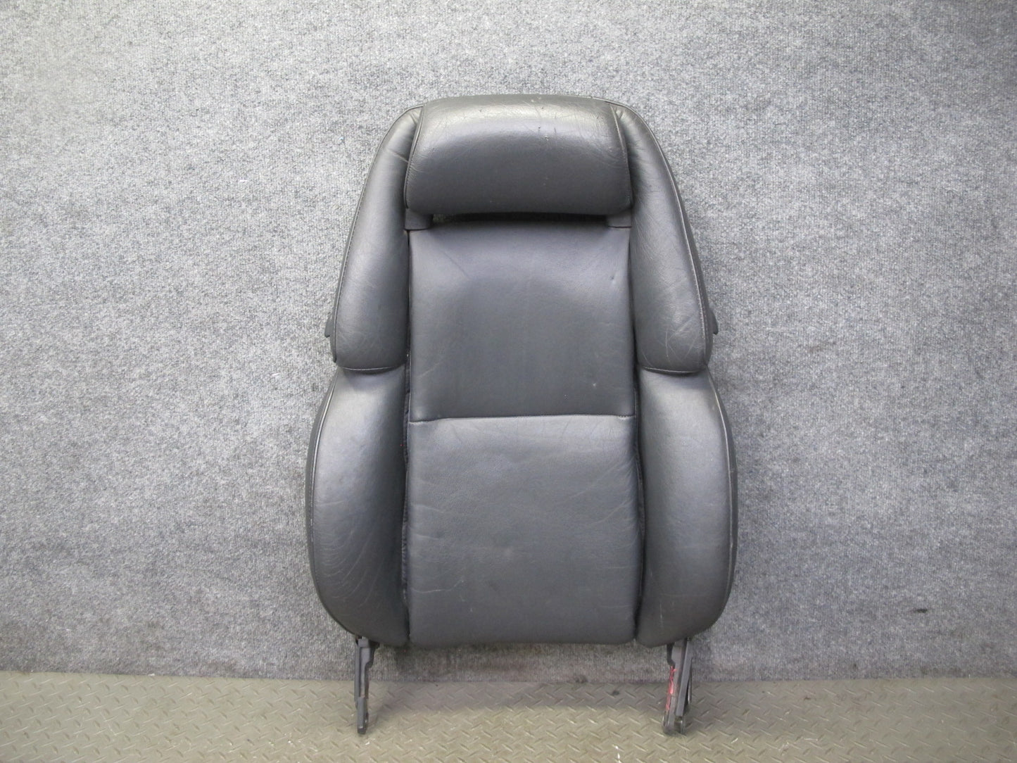 90-96 Nissan Z32 300ZX Front Right Seat Upper Backrest Leather Cushion Black OEM