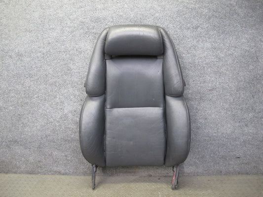 90-96 Nissan Z32 300ZX Front Right Seat Upper Backrest Leather Cushion Black OEM