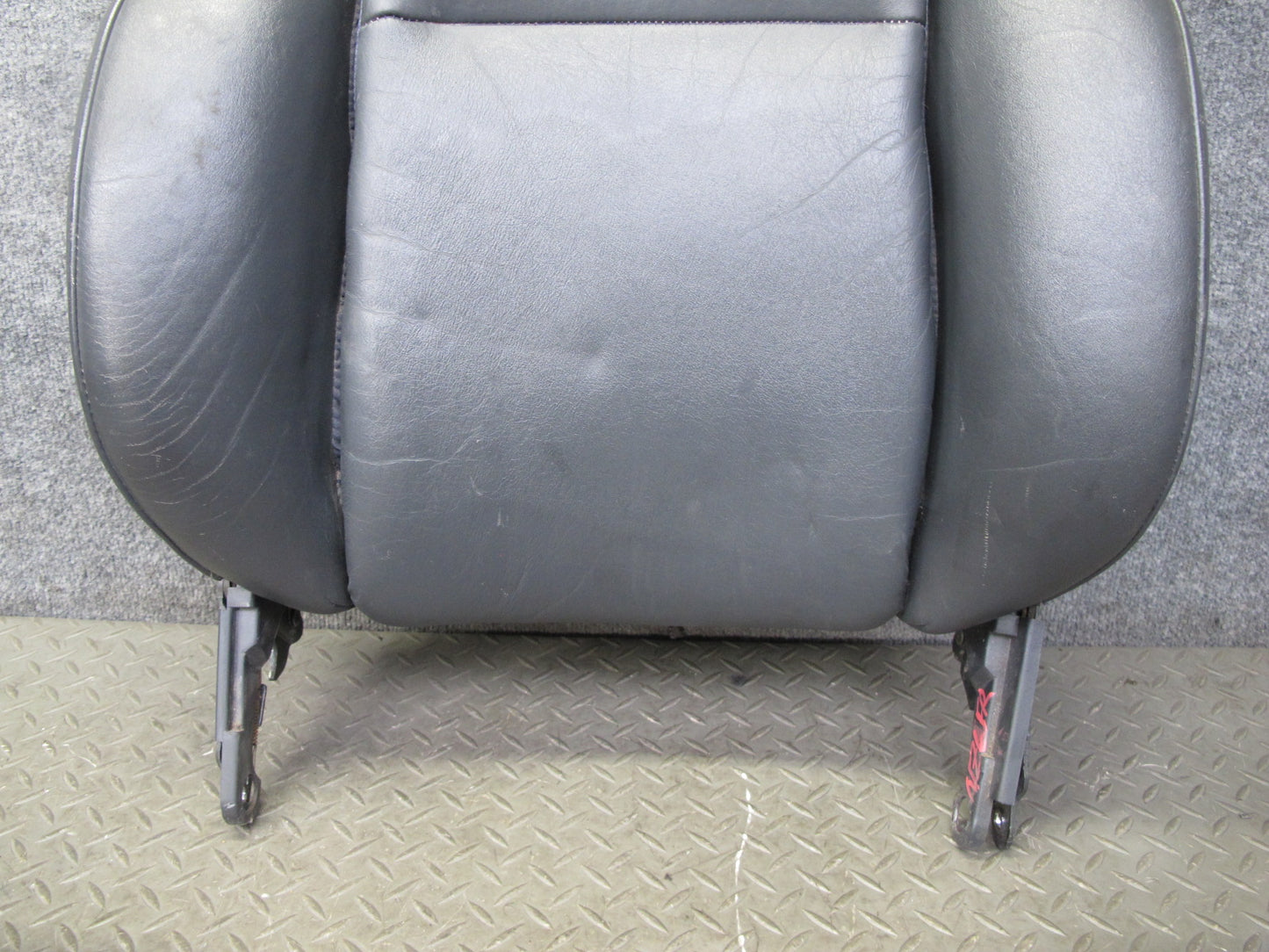 90-96 Nissan Z32 300ZX Front Right Seat Upper Backrest Leather Cushion Black OEM