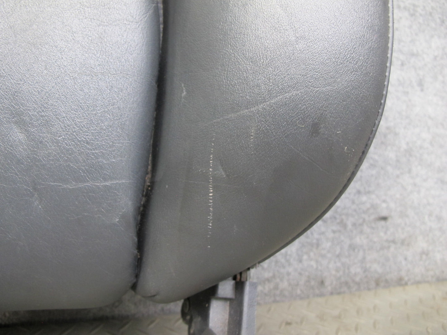 90-96 Nissan Z32 300ZX Front Right Seat Upper Backrest Leather Cushion Black OEM