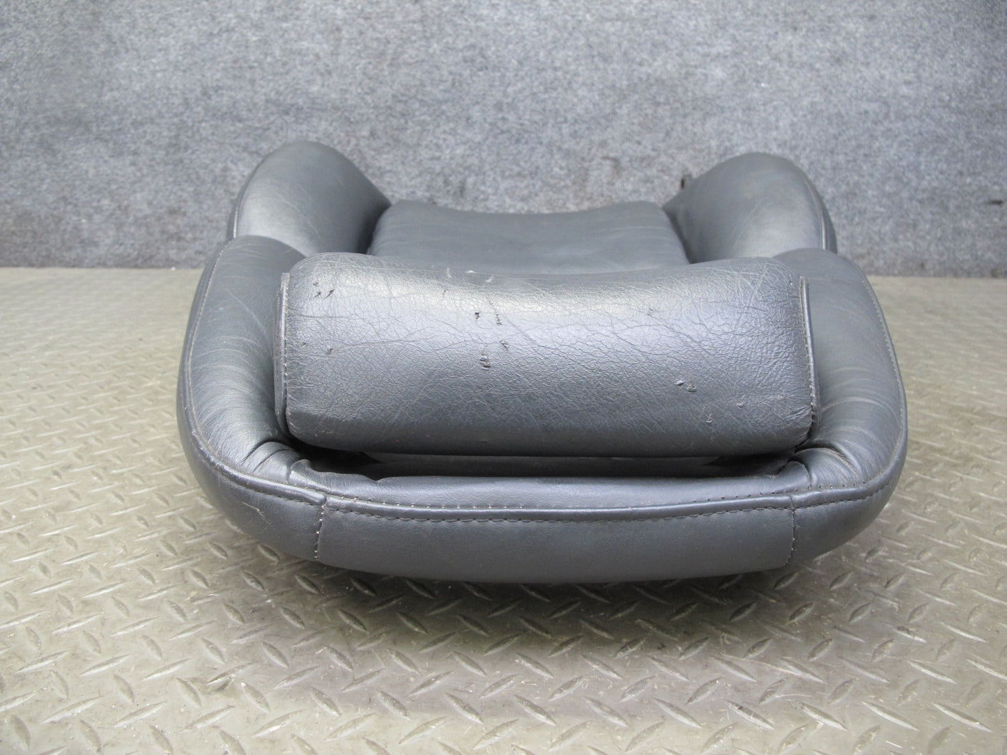 90-96 Nissan Z32 300ZX Front Right Seat Upper Backrest Leather Cushion Black OEM