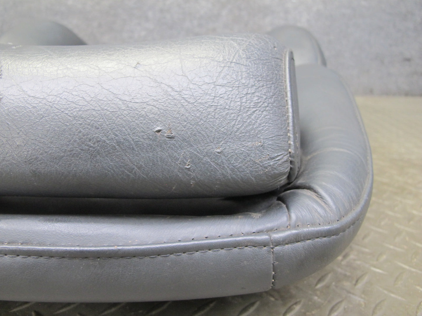 90-96 Nissan Z32 300ZX Front Right Seat Upper Backrest Leather Cushion Black OEM