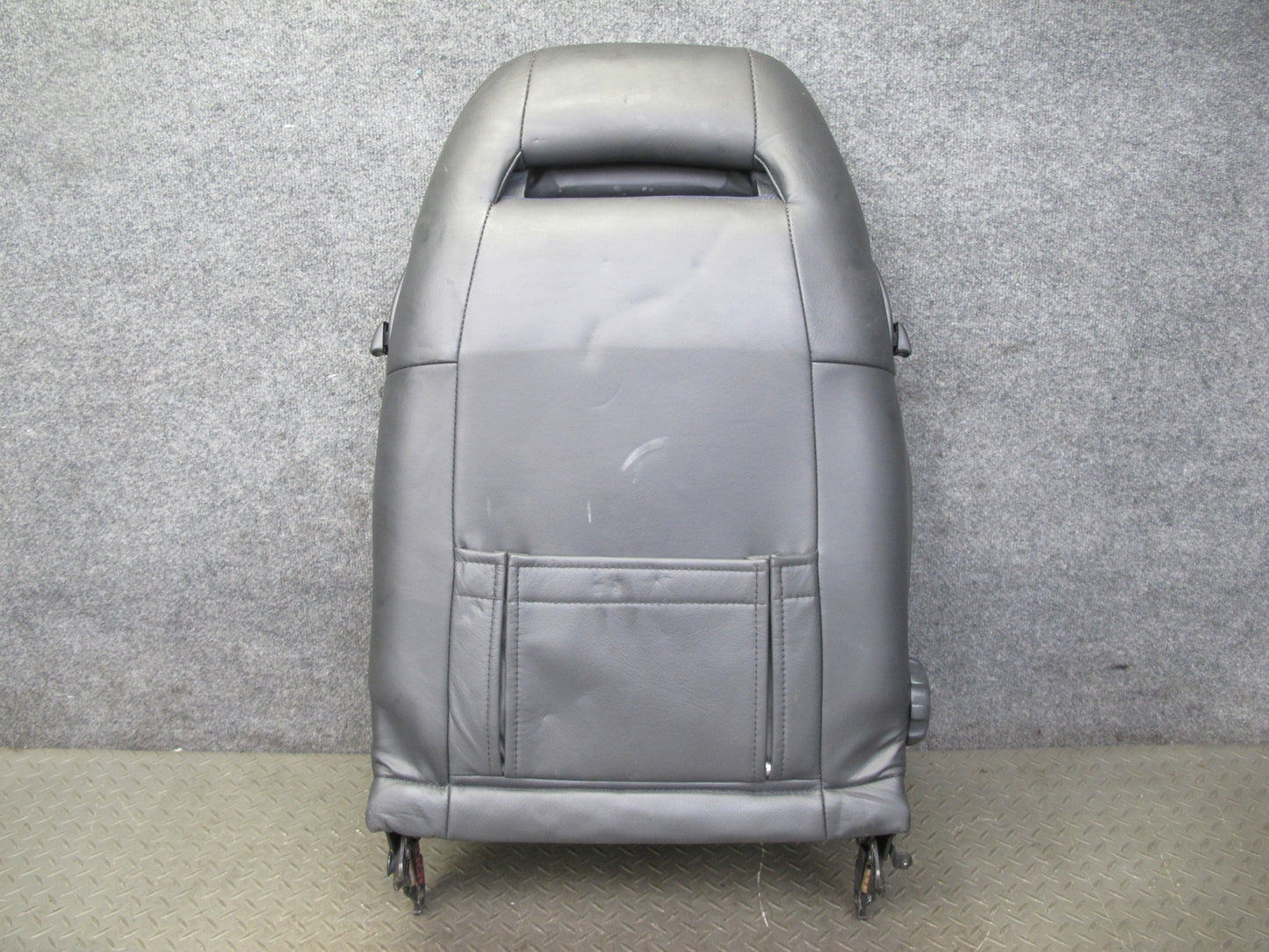 90-96 Nissan Z32 300ZX Front Right Seat Upper Backrest Leather Cushion Black OEM