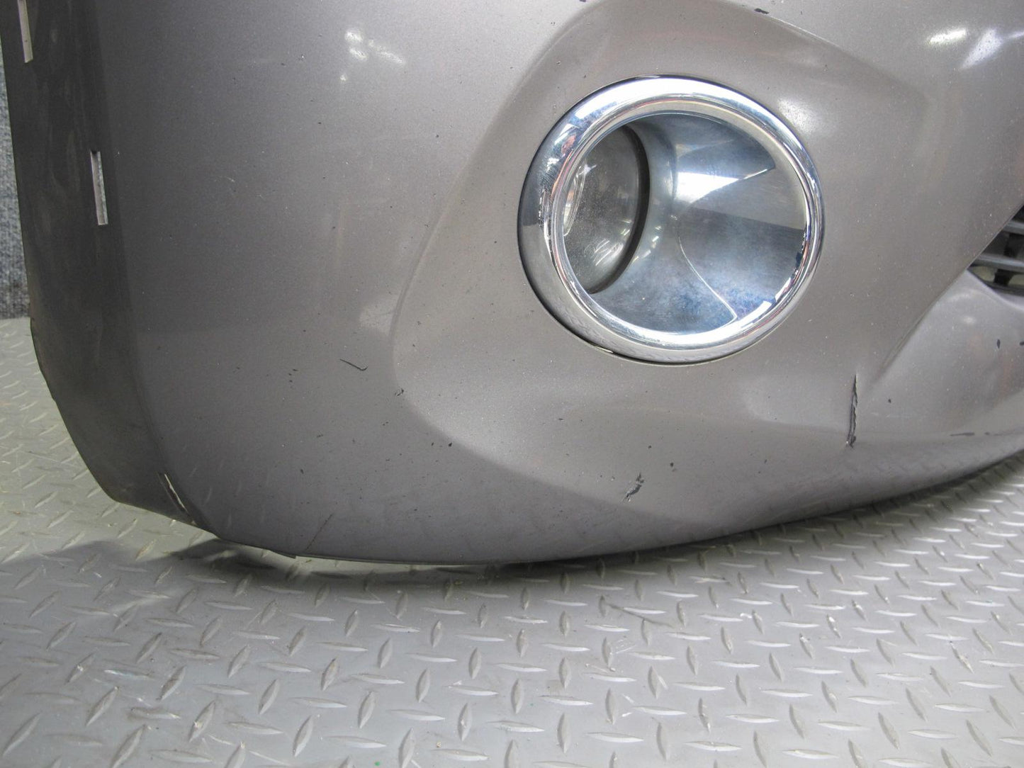 2011-2013 Infiniti QX56 Front Bumper Panel Cover W/ Grille Fog Lights PDC Gray