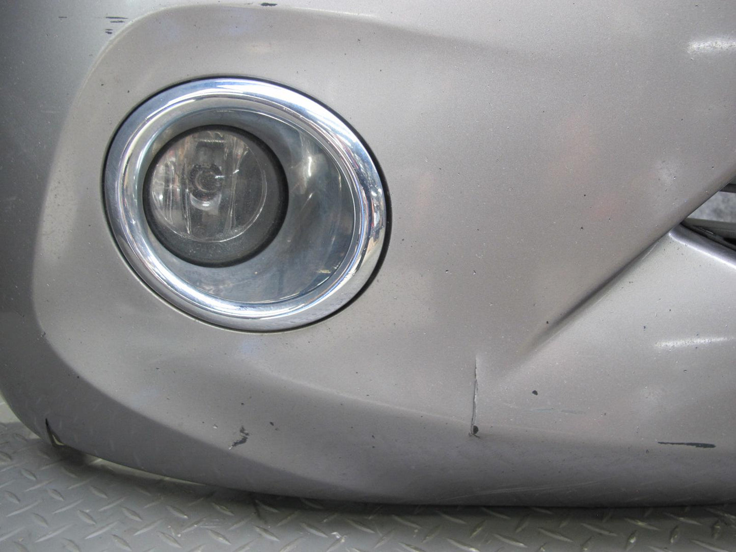 2011-2013 Infiniti QX56 Front Bumper Panel Cover W/ Grille Fog Lights PDC Gray