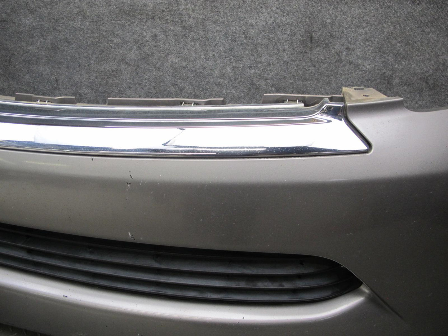 2011-2013 Infiniti QX56 Front Bumper Panel Cover W/ Grille Fog Lights PDC Gray