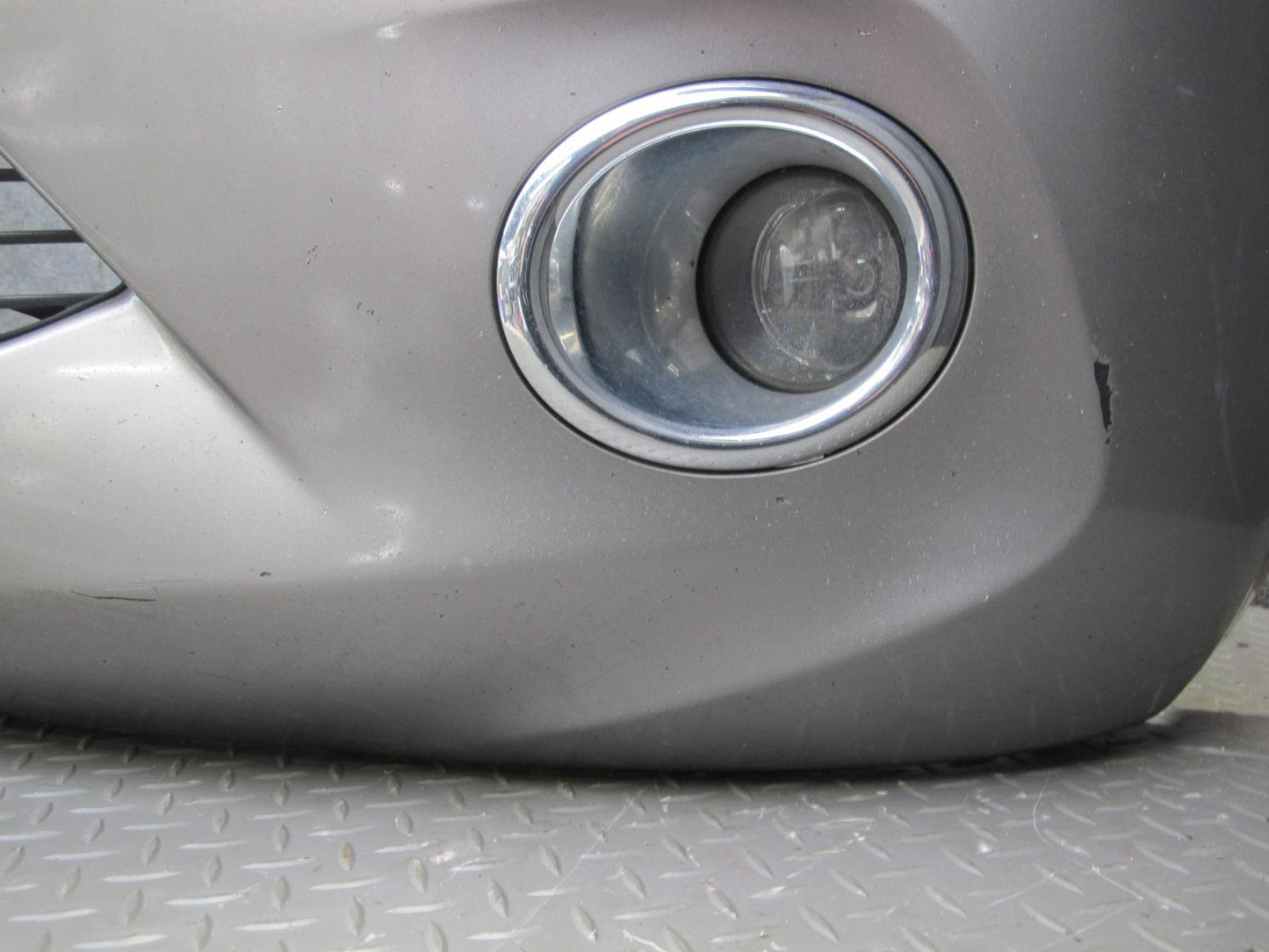 2011-2013 Infiniti QX56 Front Bumper Panel Cover W/ Grille Fog Lights PDC Gray