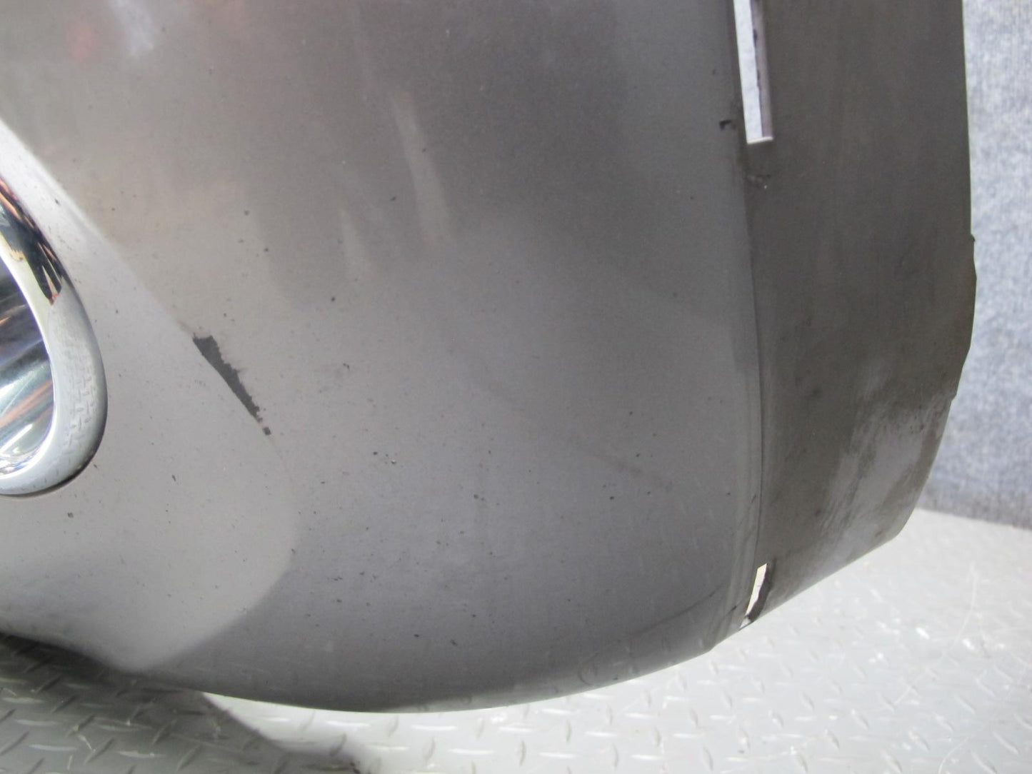2011-2013 Infiniti QX56 Front Bumper Panel Cover W/ Grille Fog Lights PDC Gray
