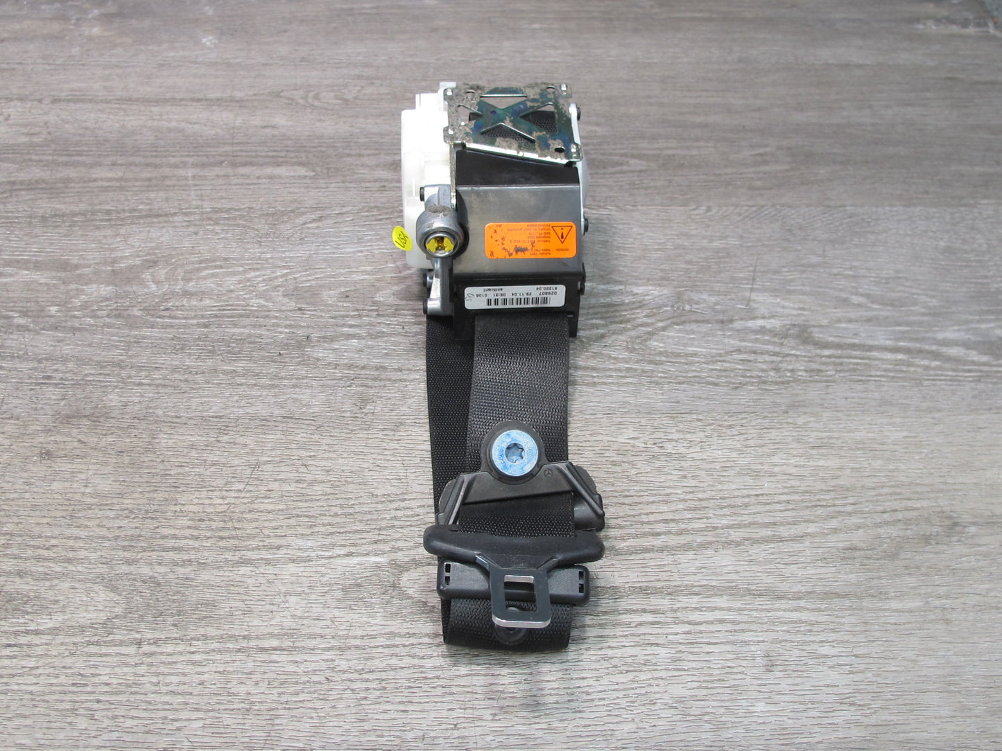 05-08 MERCEDES R171 SLK350 FRONT RIGHT & LEFT SIDE SEATBELT RETRACTOR SET OEM