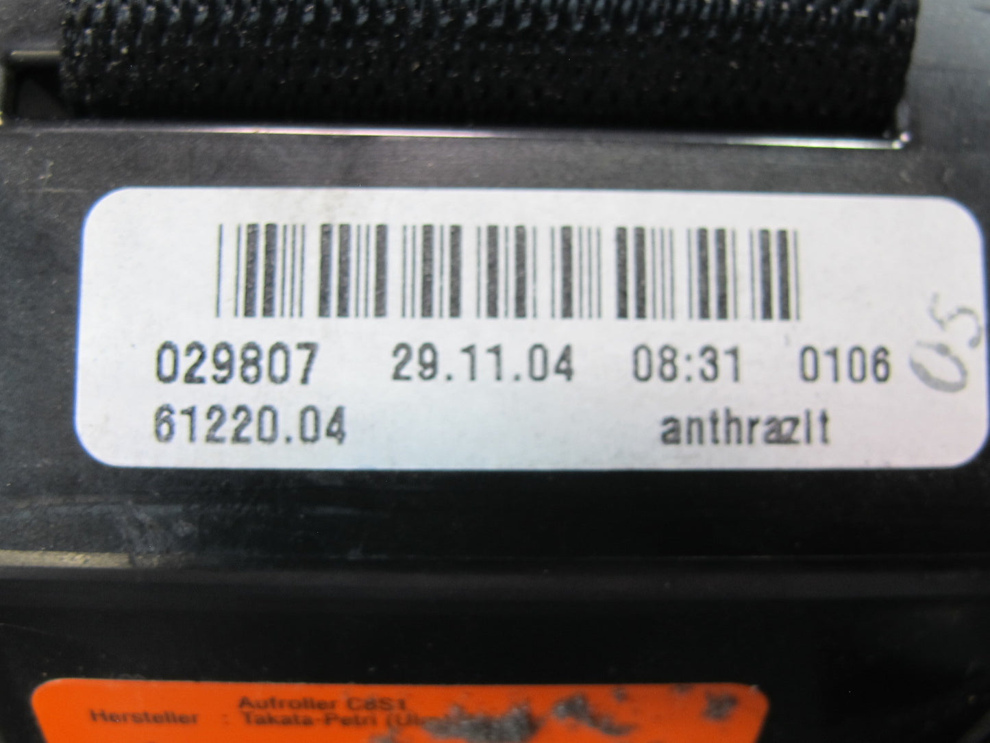 05-08 MERCEDES R171 SLK350 FRONT RIGHT & LEFT SIDE SEATBELT RETRACTOR SET OEM