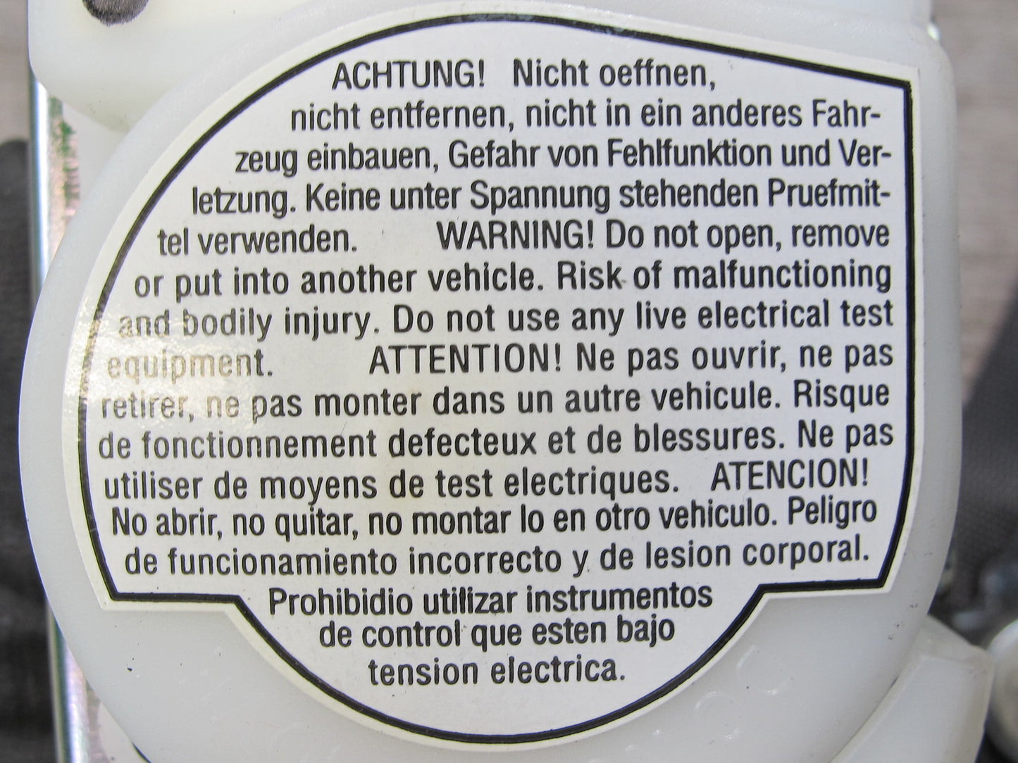 05-08 MERCEDES R171 SLK350 FRONT RIGHT & LEFT SIDE SEATBELT RETRACTOR SET OEM