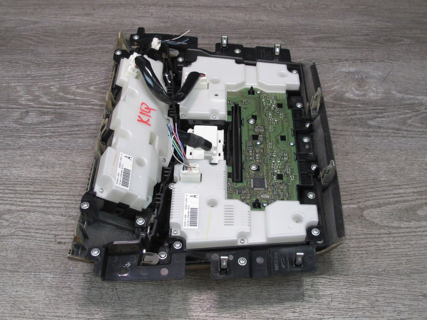 2011-2013 Infiniti QX56 Dash A/C Radio Multimedia Climate Control Switch Panel