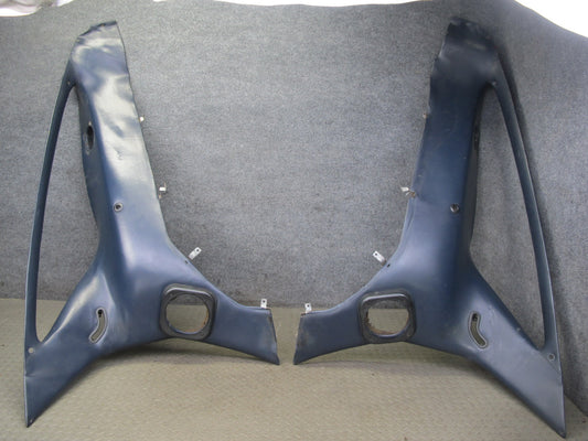 1984-1986 Porsche 928 S Rear Quarter Pillar Interior Trim Cover Panel Set of 2
