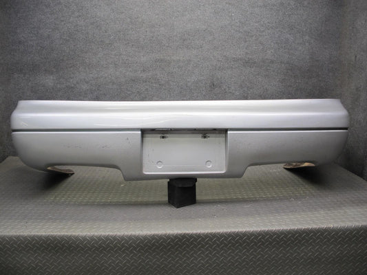 90-96 Nissan Z32 300ZX 2+0 Rear Bumper Cover Silver Metallic OEM