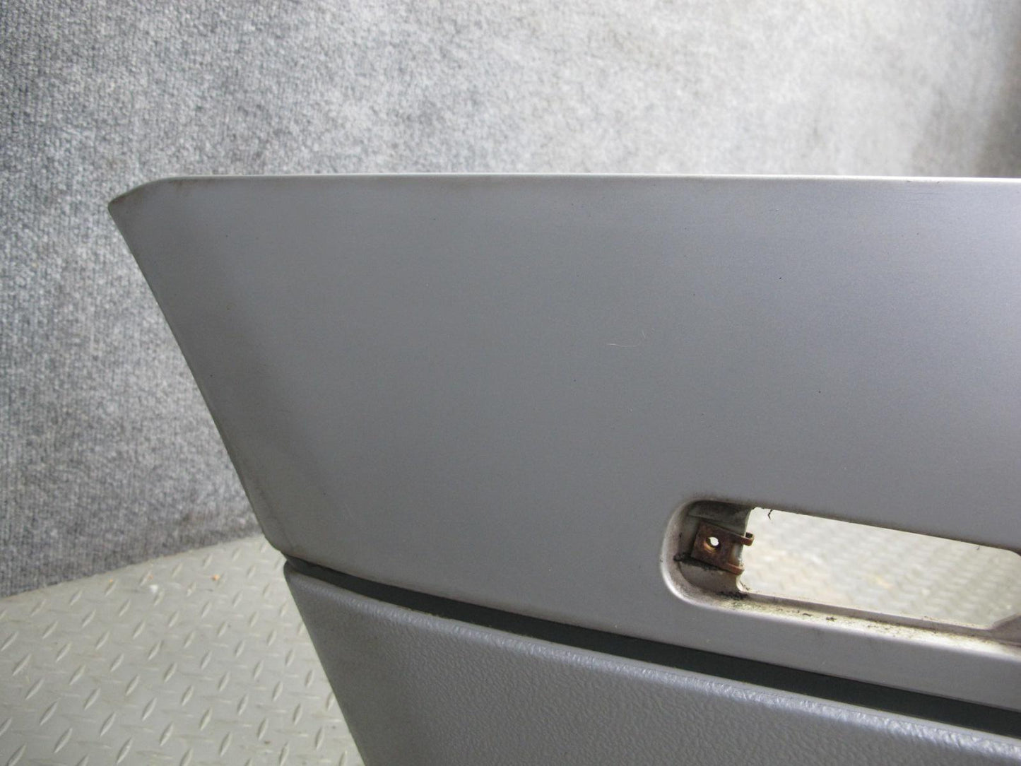 90-96 Nissan Z32 300ZX 2+0 Rear Bumper Cover Silver Metallic OEM