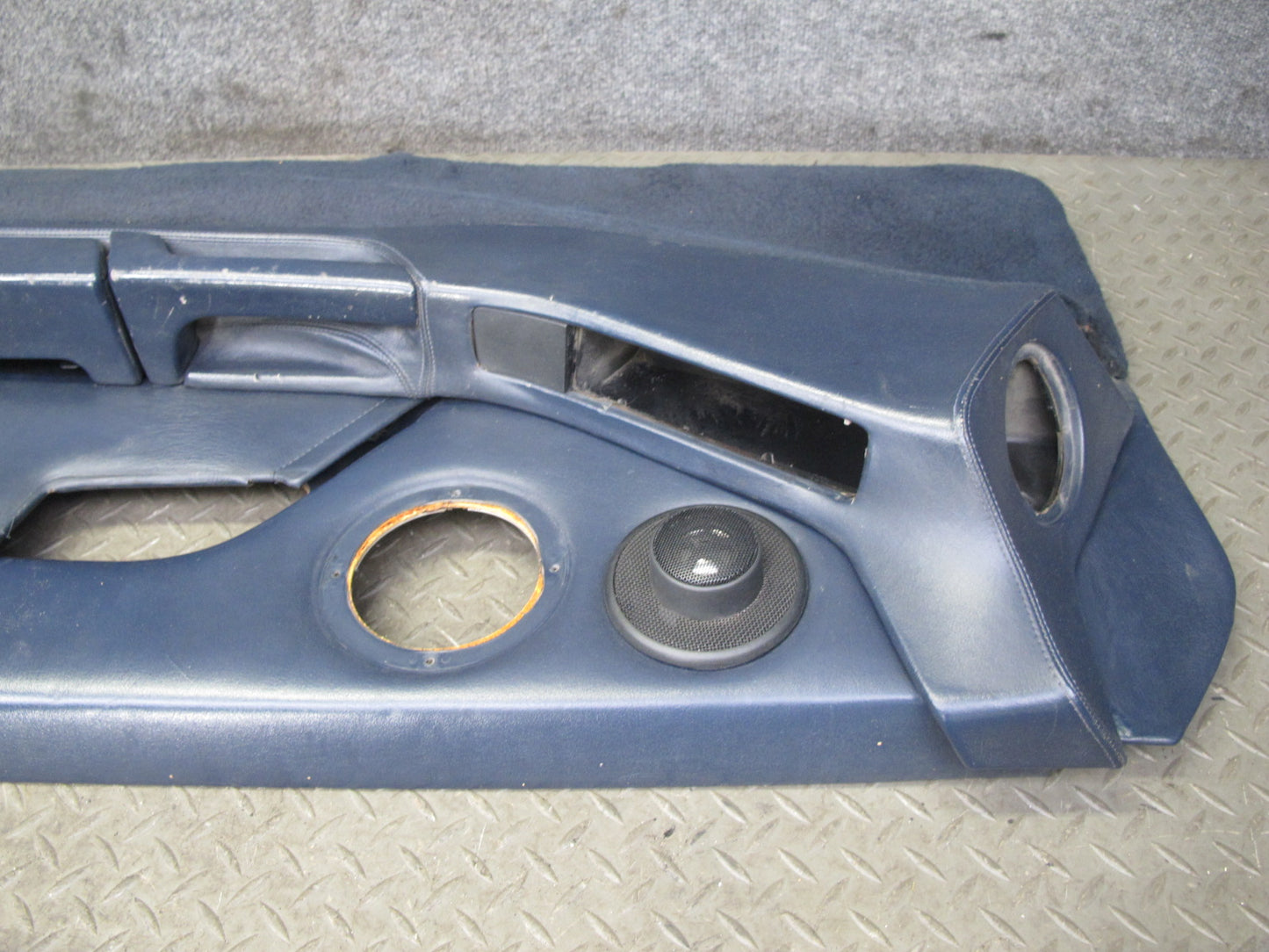 1984-1986 Porsche 928 S Right & Left Side Interior Door Panel Cover Blue Set