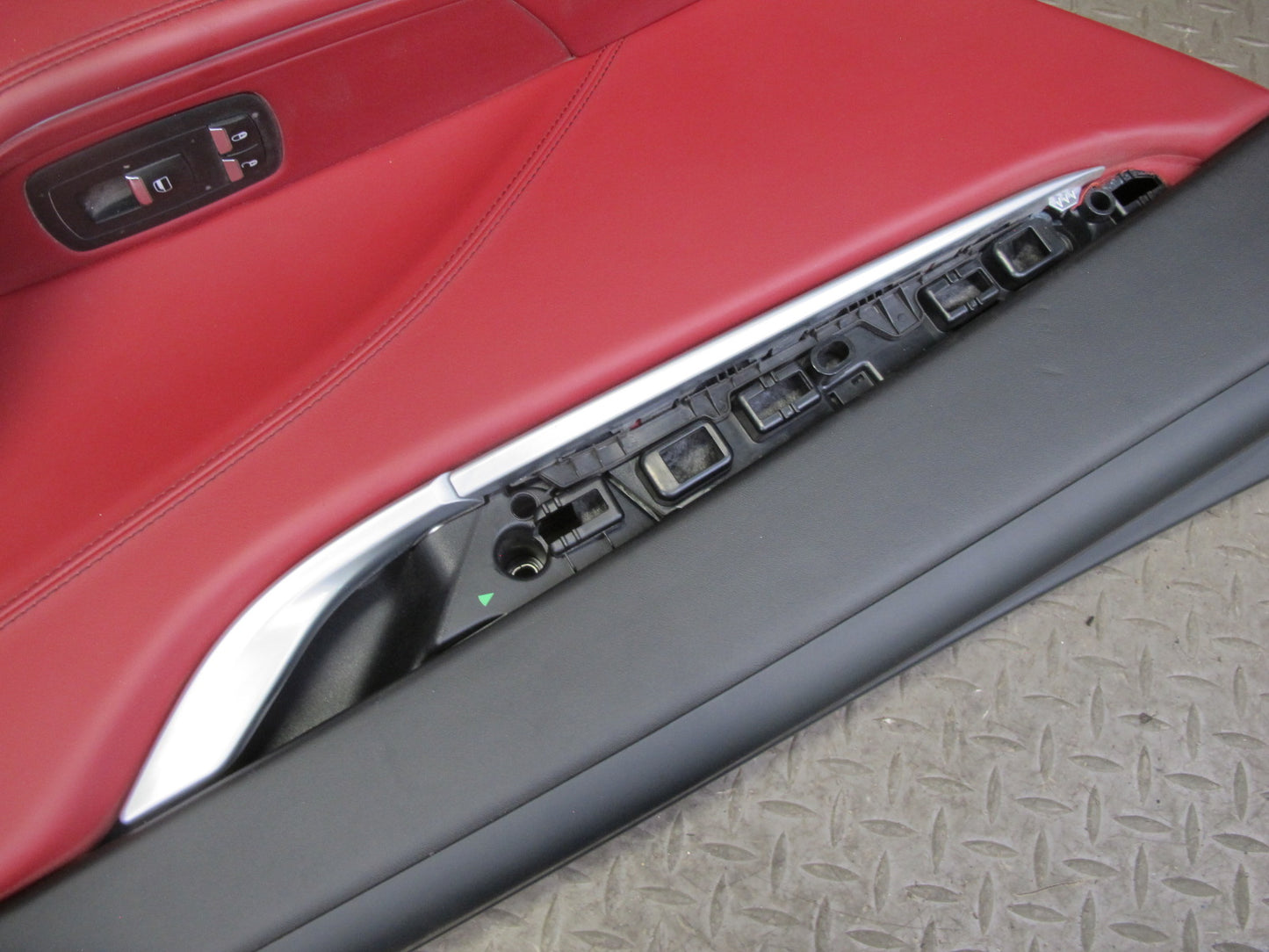 2017-2020 Maserati Levante M161 Rear Door Interior Trim Cover Panel Set of 2